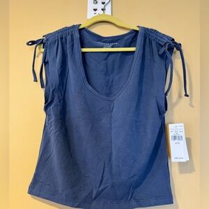 American Eagle extra small tank with ties.